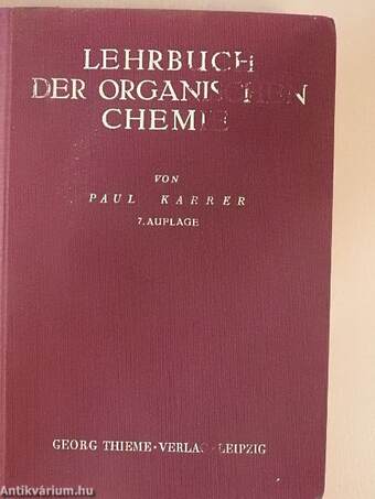 Lehrbuch der Organischen Chemie