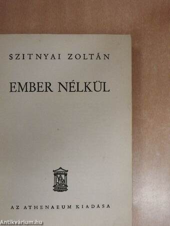 Ember nélkül