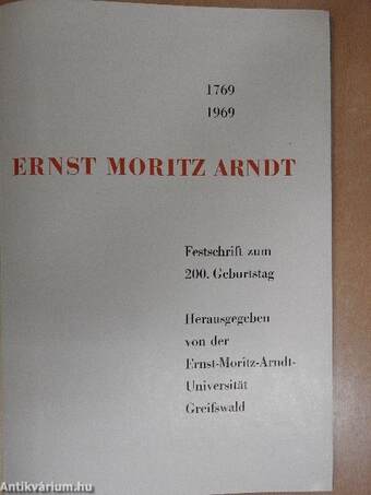 Ernst Moritz Arndt