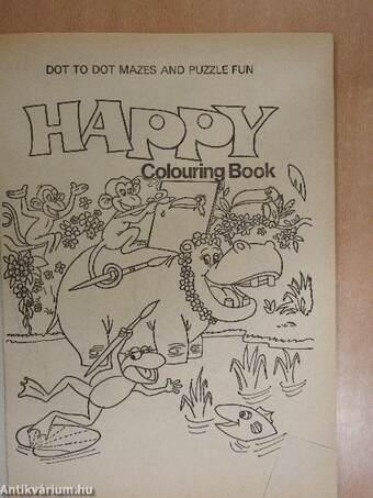 Happy - Colouring Book 