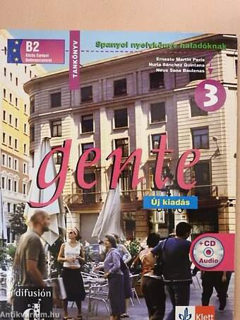 Gente 3. - Tankönyv - CD-vel