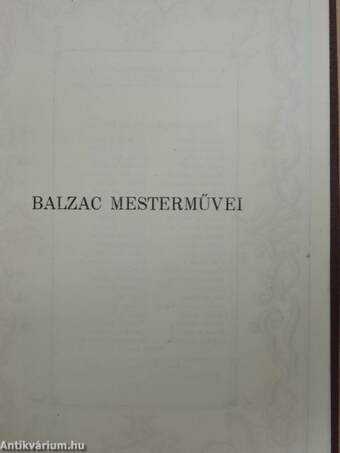 A harmincéves asszony/Goriot apó I-II./Grandet Eugénia