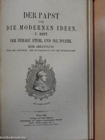 Der Papst und die modernen Ideen I-V./Die Theologie der Schule