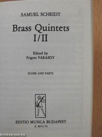 Early Chamber Music/Violin Duos/Violin Trios/Trios for two violins and violoncello/Early Pieces for two and three violoncellos/Early Baroque Works for Strings/Early Music for flute and guitar (minikönyv)