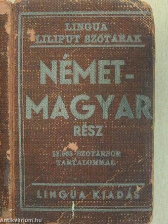 Német-magyar szótár