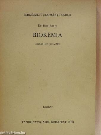 Biokémia