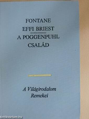 Effi Briest/A Poggenpuhl család