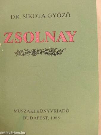 Zsolnay (minikönyv)