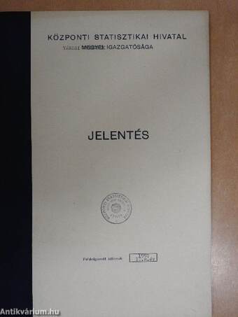 Jelentés 1957/II.