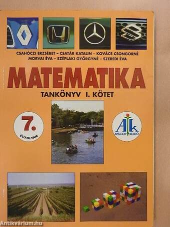 Matematika tankönyv 7/I.