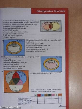 Matematika tankönyv 7/I.