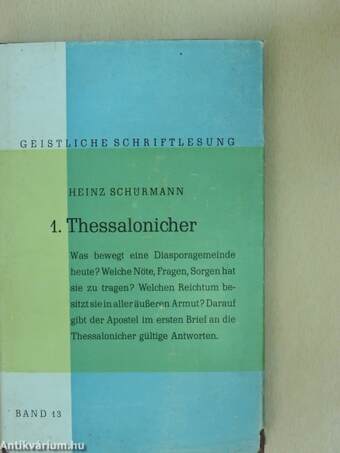 Der erste Brief an die Thessalonicher