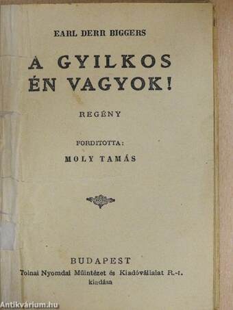 A gyilkos én vagyok!/A nagy komédiás