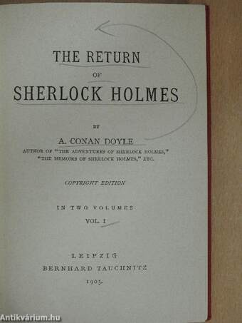 The Return of Sherlock Holmes I-II.