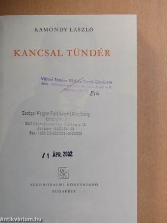 Kancsal tündér