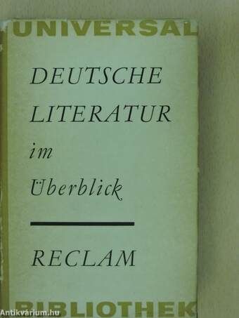 Deutsche Literatur im Überblick