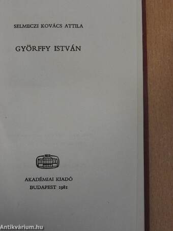 Györffy István