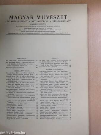 Magyar Művészet 1933/2.