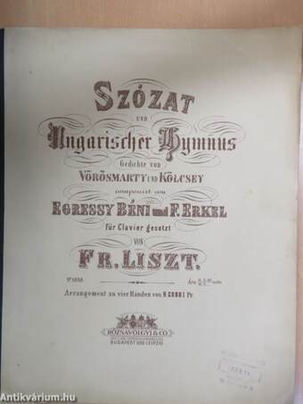 Szózat und Ungarischer Hymnus