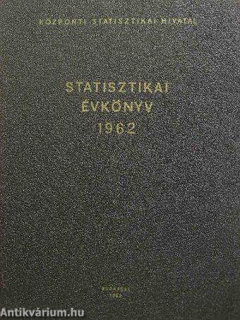 Statisztikai évkönyv 1962