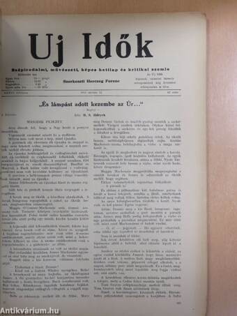 Uj Idők 1930. október 12.