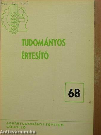 Agrártudományi Egyetemi Bibliográfia 1958-1970.