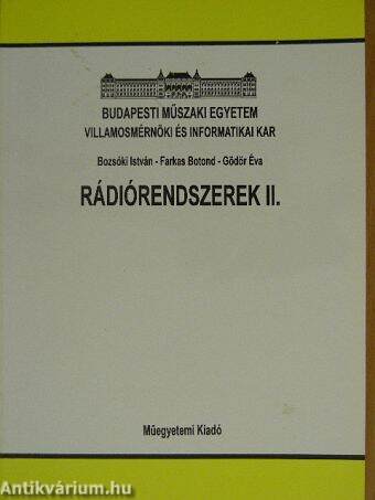 Rádiórendszerek II.