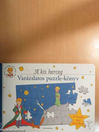 A kis herceg - Varázslatos puzzle-könyv