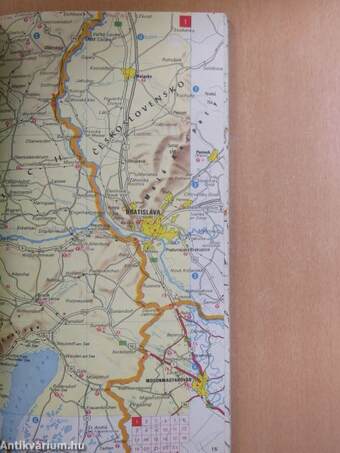 Autoatlas von Ungarn/Road of Hungary/Atlas Routier de Hongrie