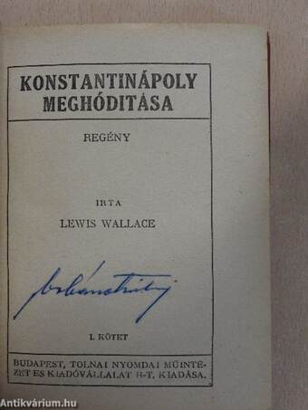 Konstantinápoly meghódítása I-II.