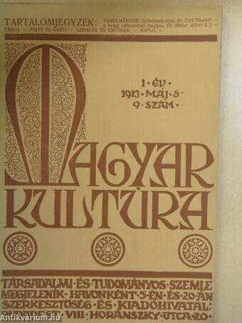 Magyar Kultúra 1913. május 5.