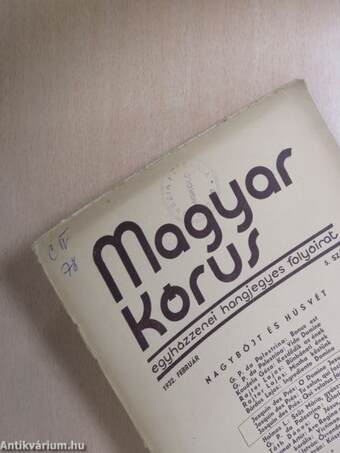 Magyar Kórus 1932. február