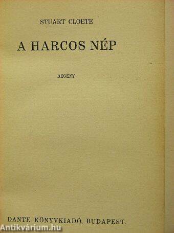 A harcos nép