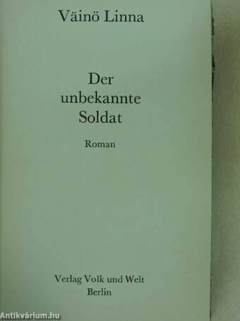 Der unbekannte Soldat