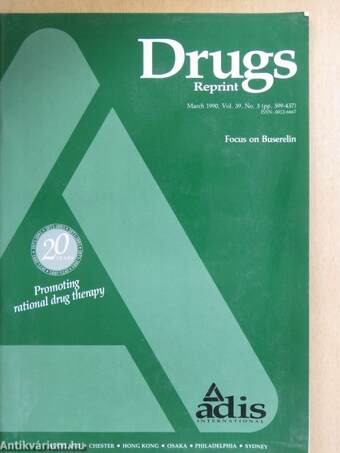 Drugs Reprint March 1990, Vol 39, No. 3 (pp. 399-437)