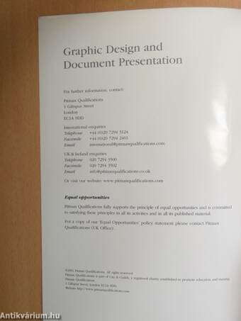 Graphic Design and Document Presentation