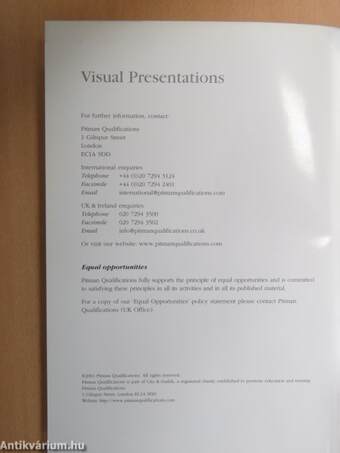 Visual Presentations