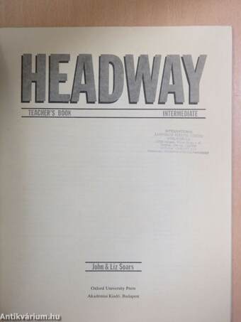 Headway - Intermediate - Teacher's Book