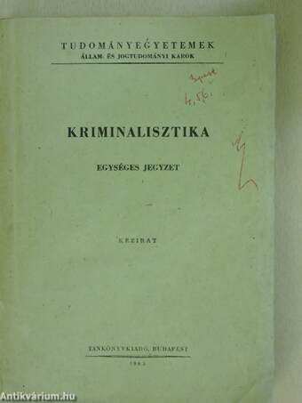 Kriminalisztika