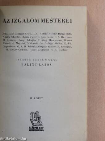 Az izgalom mesterei II.