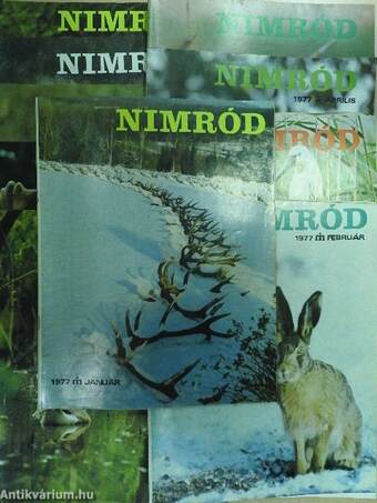 Nimród 1977. (nem teljes évfolyam)