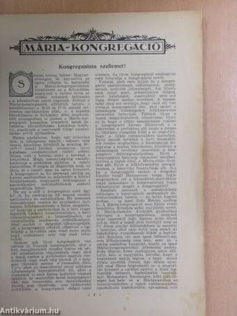 Mária Kongregáció 1927. szeptember