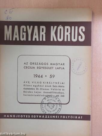 Magyar Kórus 1944. október