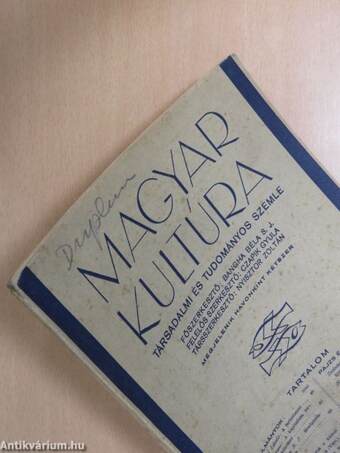 Magyar Kultúra 1933. január 20.