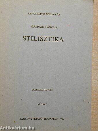 Stilisztika