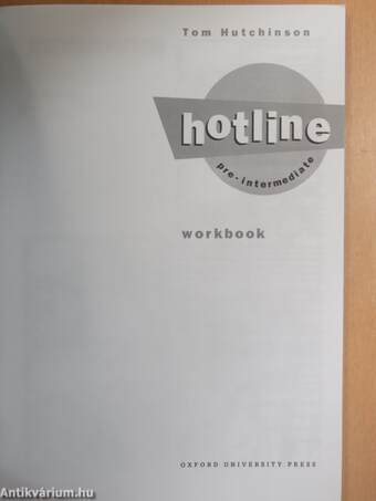 Hotline - Pre-intermediate - Workbook