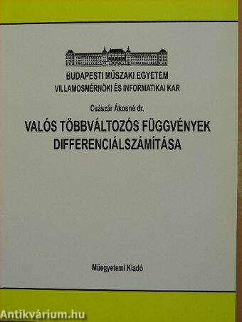 Valós többváltozós függvények differenciálszámítása