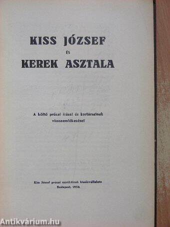 Kiss József és kerek asztala