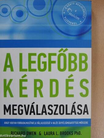 A legfőbb kérdés megválaszolása