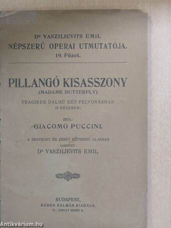 Pillangó kisasszony